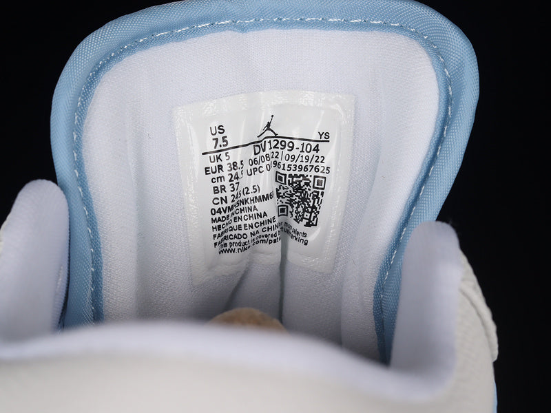 Air Jordan 1 AJ1 Low Reverse – Ice Blue