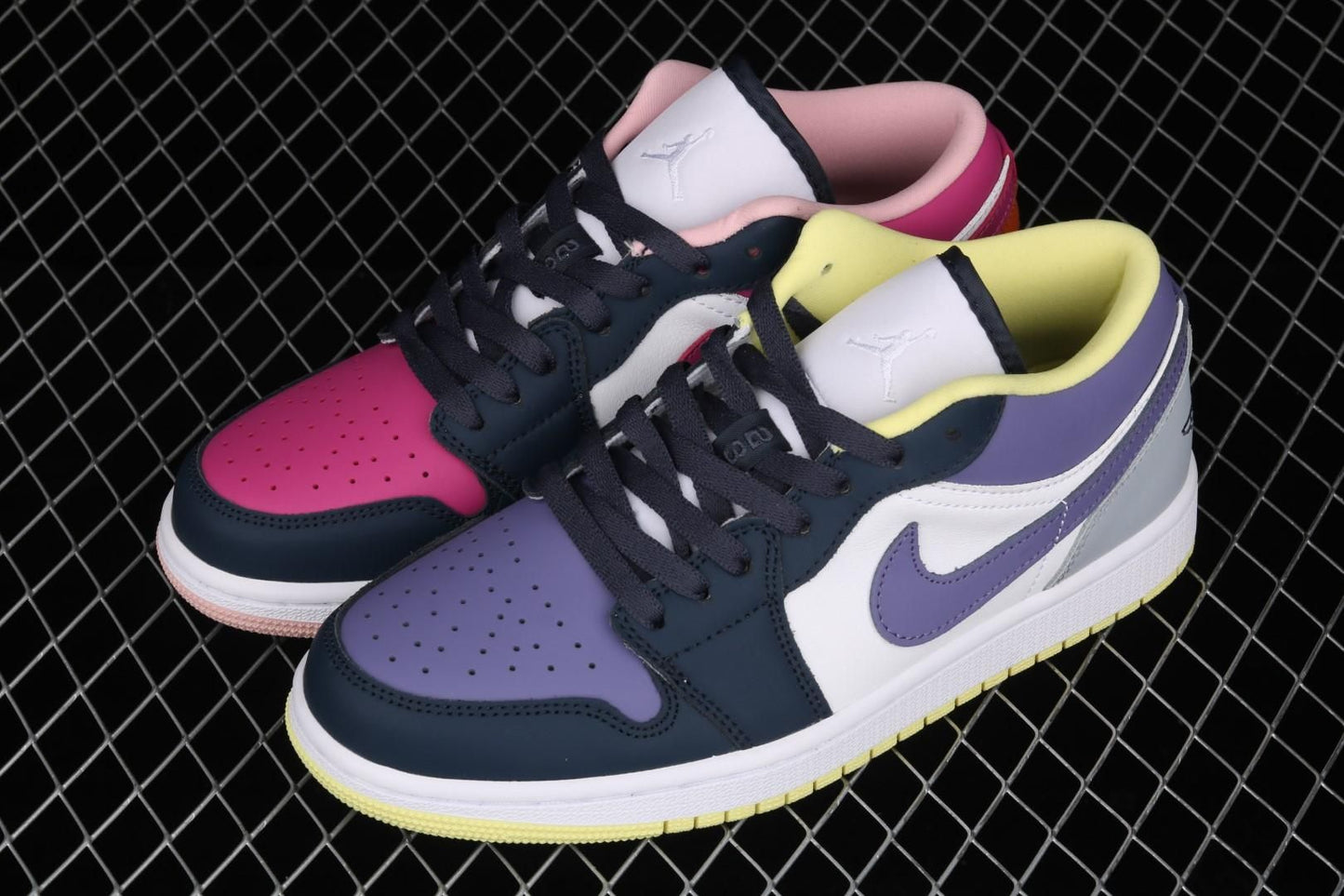Unisex Air Jordan 1 AJ1 Low – Purple Magenta