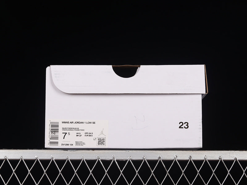 Air Jordan 1 AJ1 Low Reverse – Ice Blue