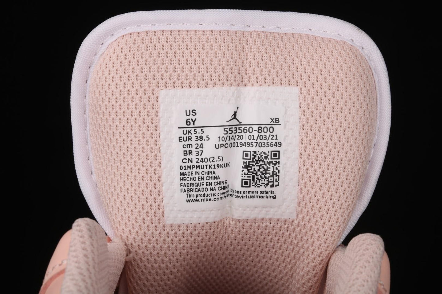Unisex Air Jordan 1 AJ1 Low – Arctic Orange