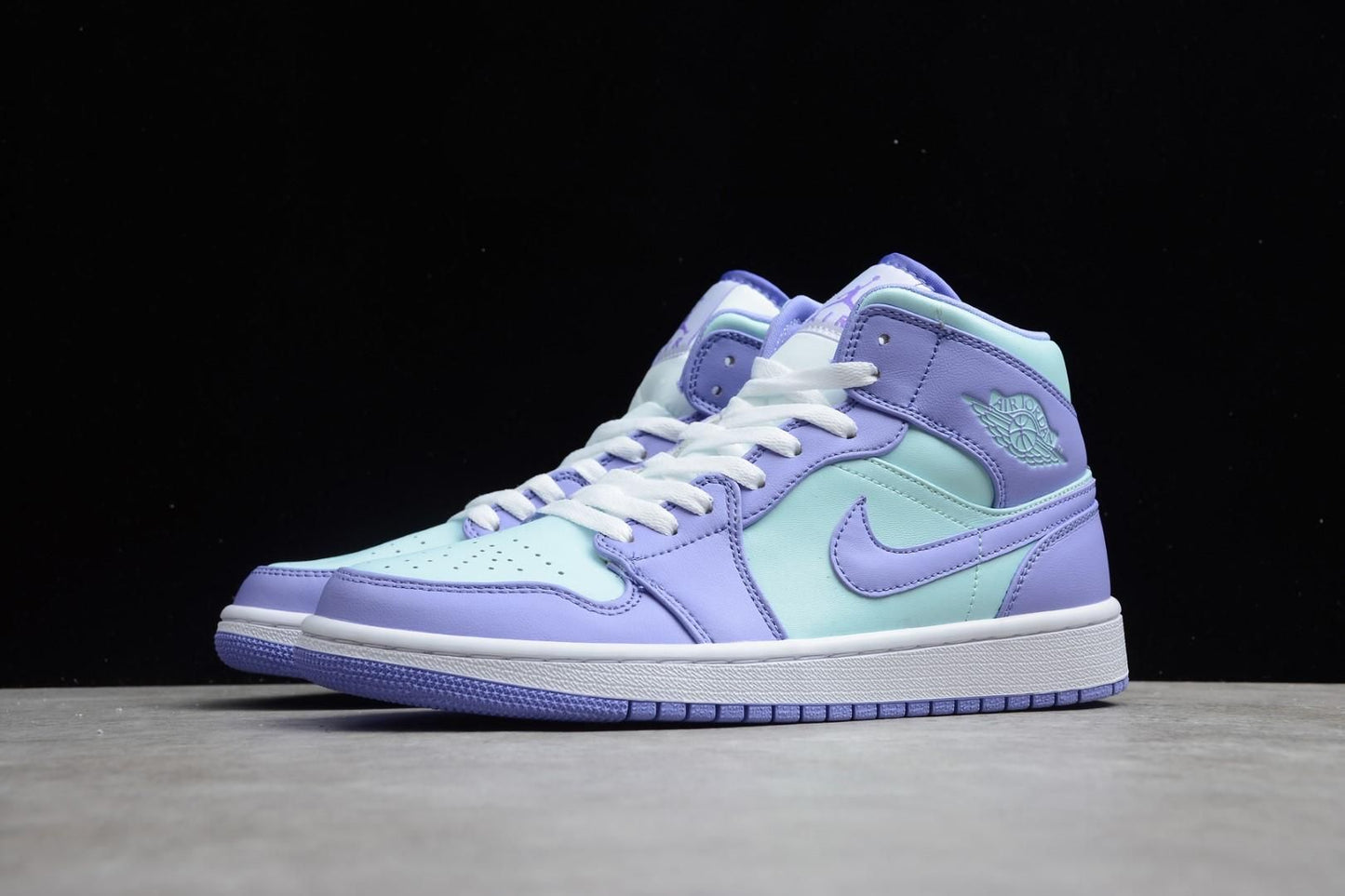 Air Jordan 1 AJ1 Mid – Purple Aqua