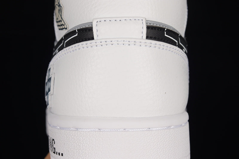 Air Jordan 1 Mid AJ1 PS5 – White