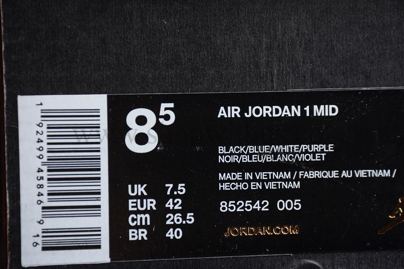 Air Jordan 1 AJ1 Mid – Lakers Top 3