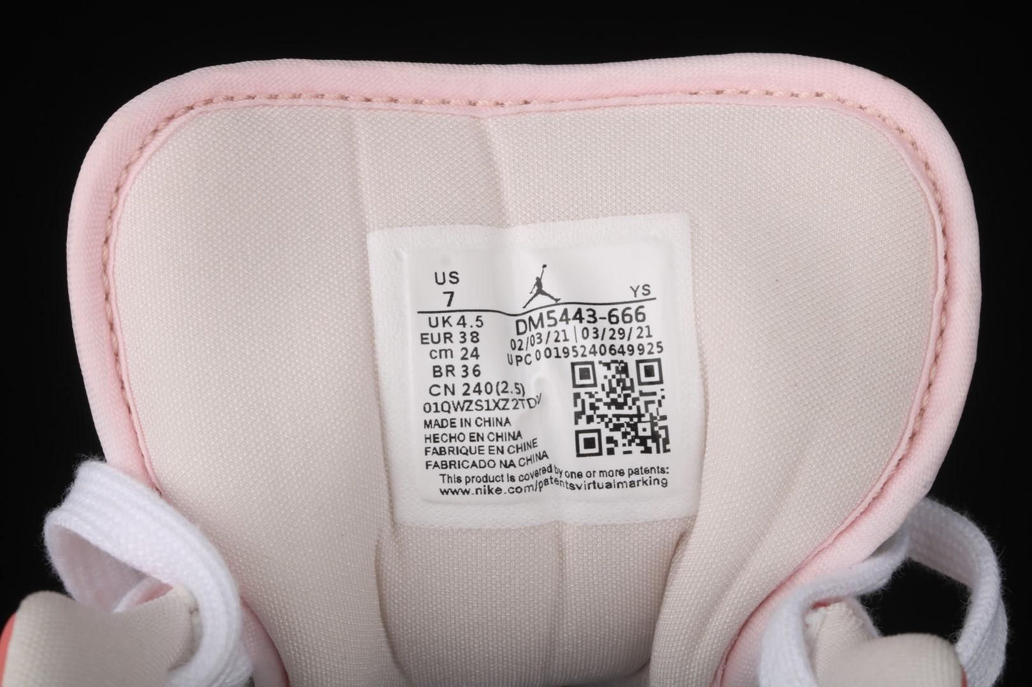 Air Jordan 1 AJ1 Low SE – Mighty Swooshers Pink