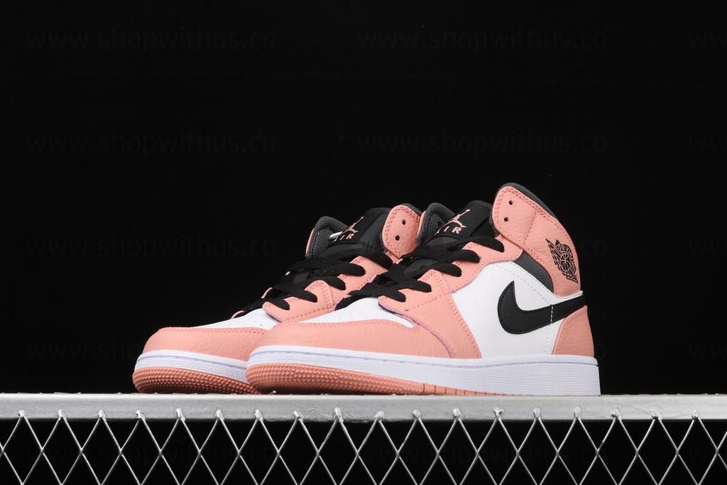 Unisex Air Jordan 1 AJ1 Mid – Pink Quartz