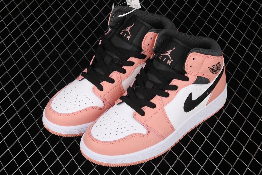Unisex Air Jordan 1 AJ1 Mid – Pink Quartz
