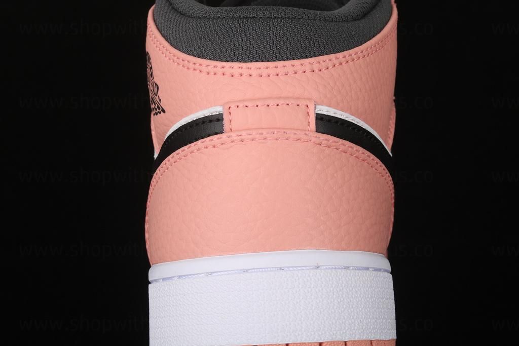 Unisex Air Jordan 1 AJ1 Mid – Pink Quartz