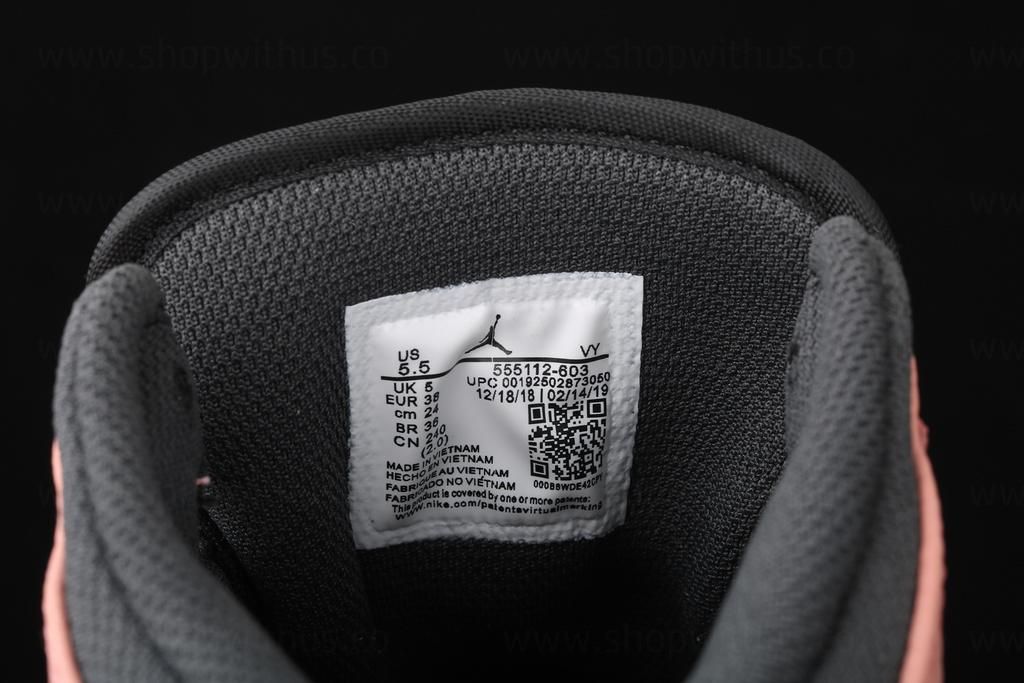 Unisex Air Jordan 1 AJ1 Mid – Pink Quartz