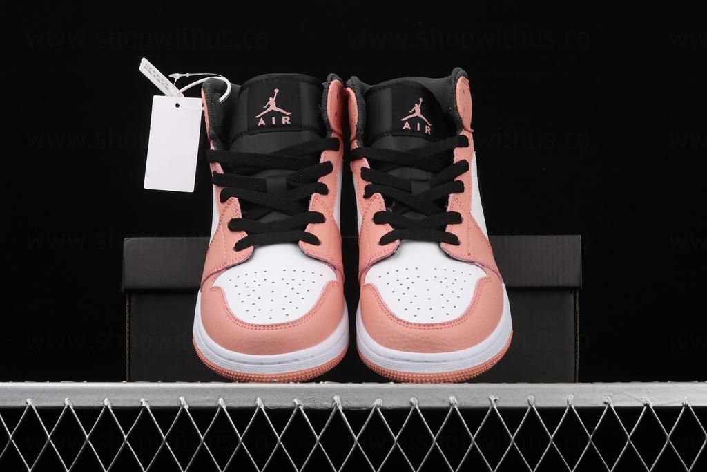 Unisex Air Jordan 1 AJ1 Mid – Pink Quartz