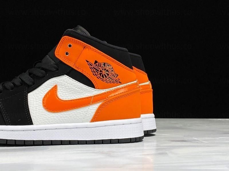 Unisex Air Jordan 1 AJ1 Mid – Shattered Backboard