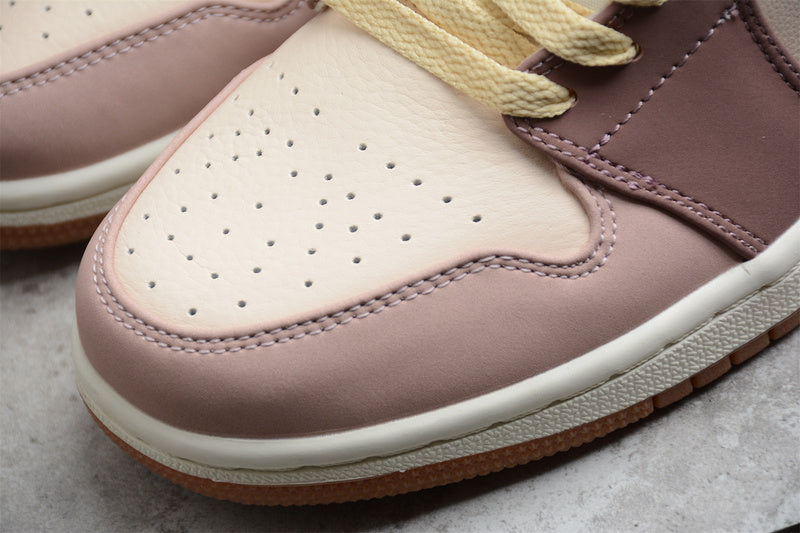 Unisex Air Jordan 1 AJ1 Mid – Pony Smoky Mauve