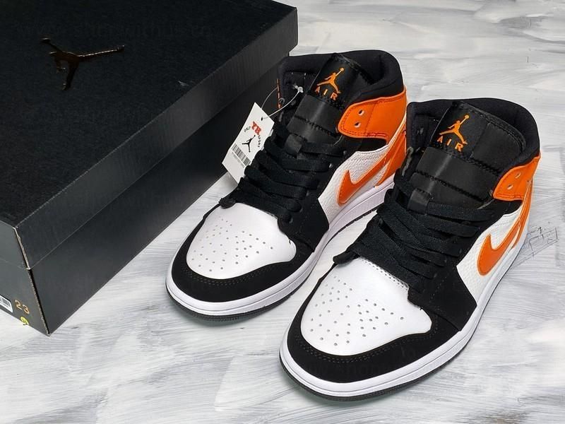Unisex Air Jordan 1 AJ1 Mid – Shattered Backboard