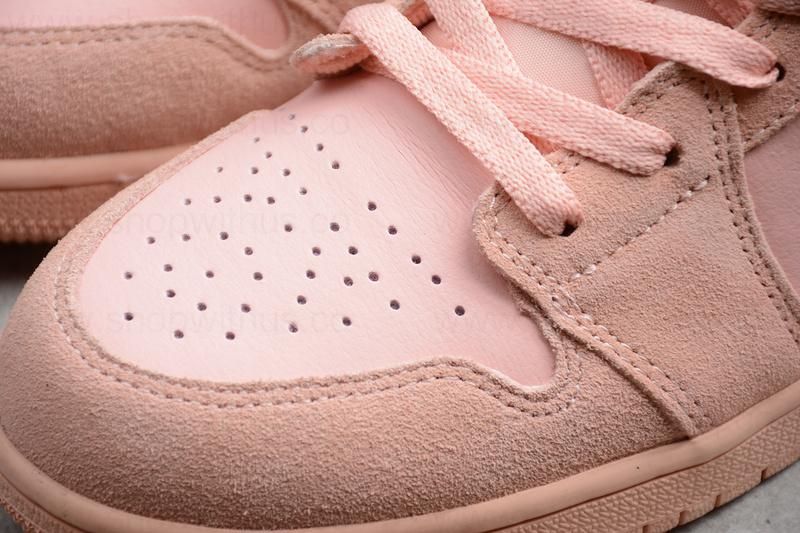Unisex Air Jordan 1 AJ1 Mid – Coral Gold