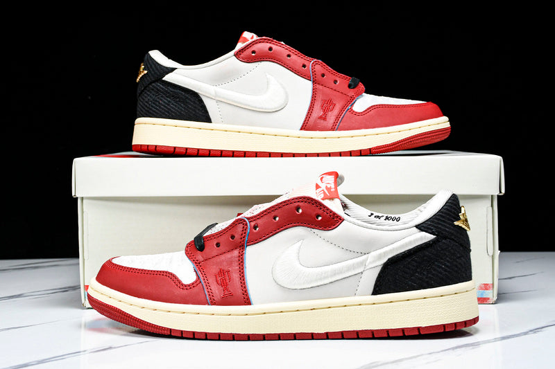 Trophy Room x Air Jordan 1 AJ1 Retro Low Rookie Card - Home