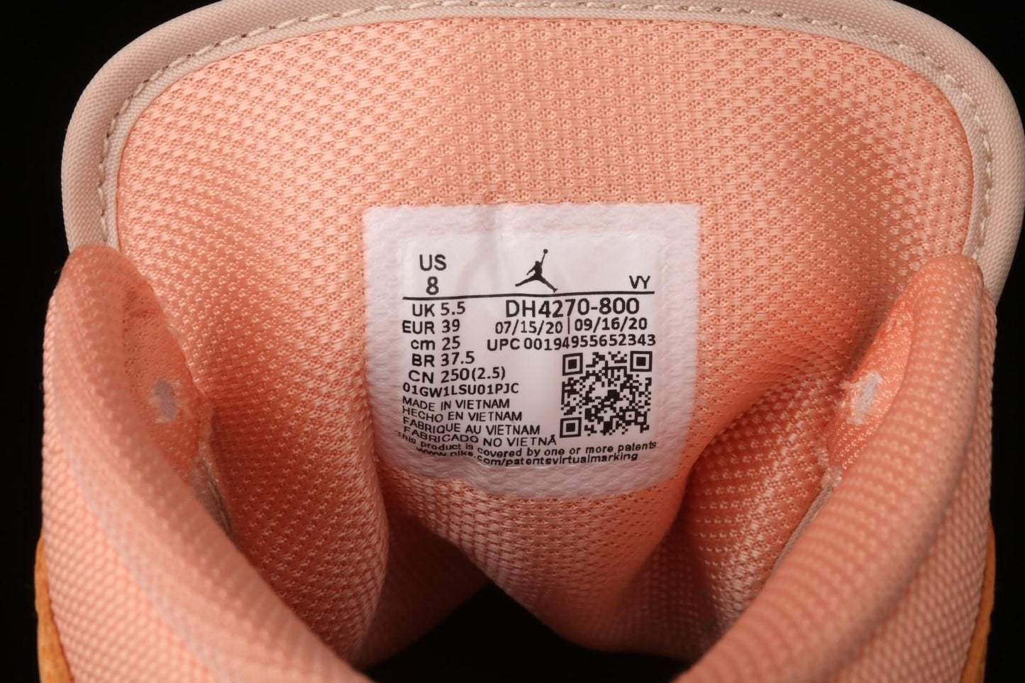 Air Jordan 1 AJ1 Mid – Apricot Orange