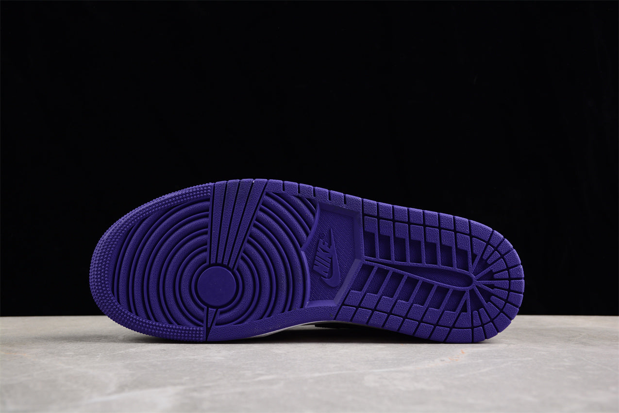 Air Jordan 1 AJ1 Low Aqua – Court Purple