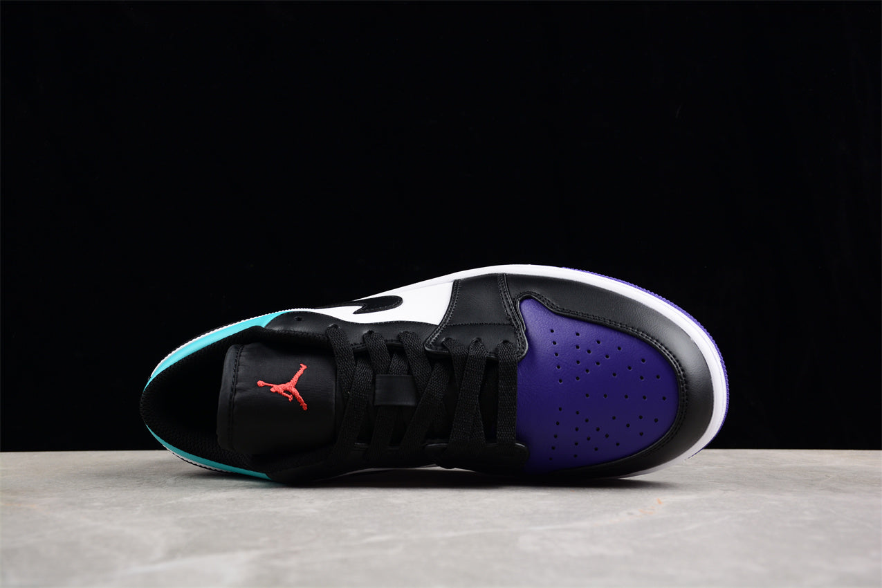 Air Jordan 1 AJ1 Low Aqua – Court Purple
