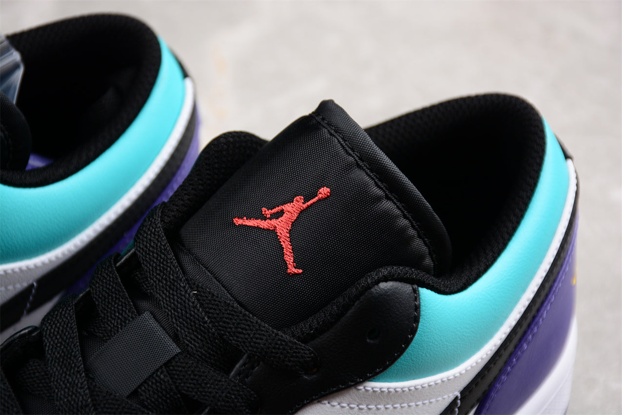 Air Jordan 1 AJ1 Low Aqua – Court Purple