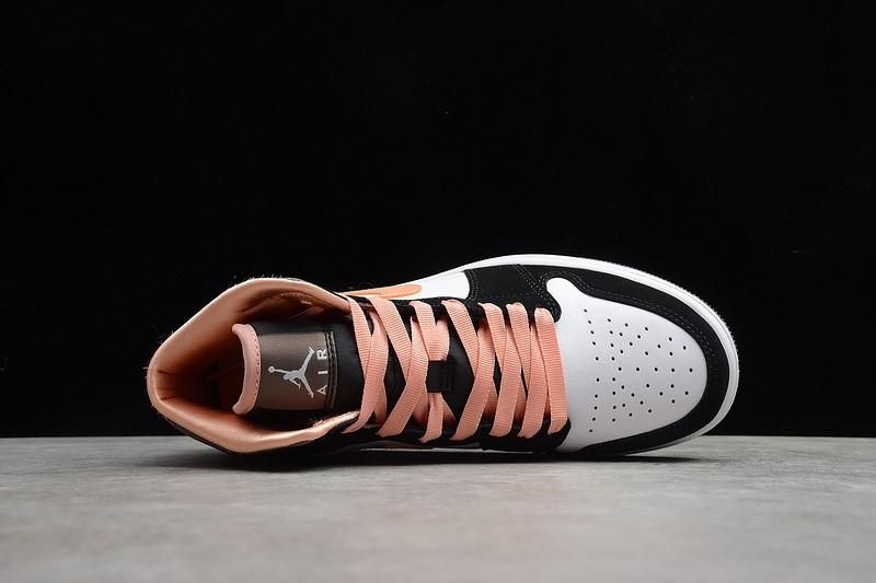 Unisex Air Jordan 1 AJ1 Mid – Peach Mocha