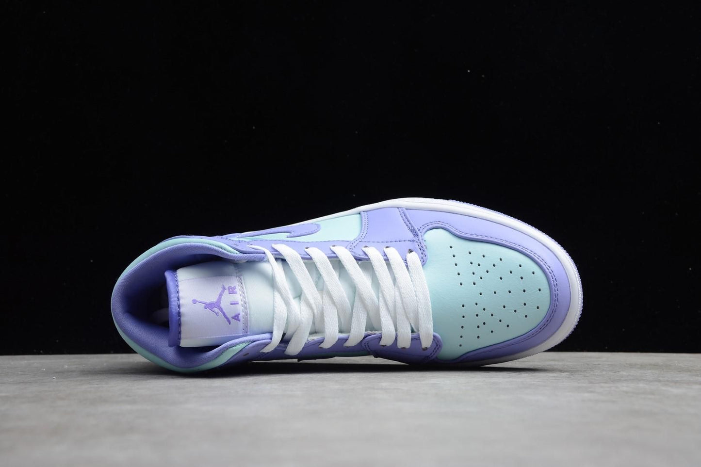 Air Jordan 1 AJ1 Mid – Purple Aqua