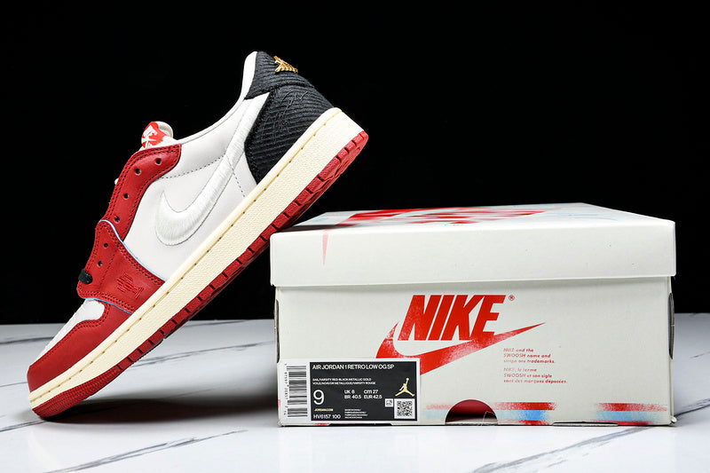 Trophy Room x Air Jordan 1 AJ1 Retro Low Rookie Card - Home