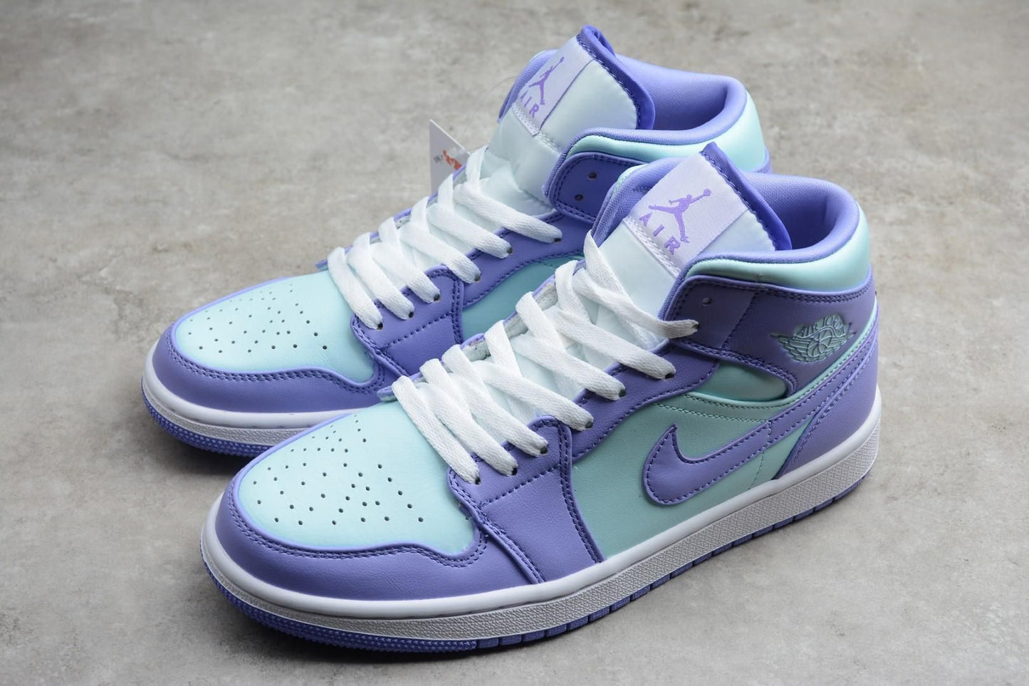 Air Jordan 1 AJ1 Mid – Purple Aqua