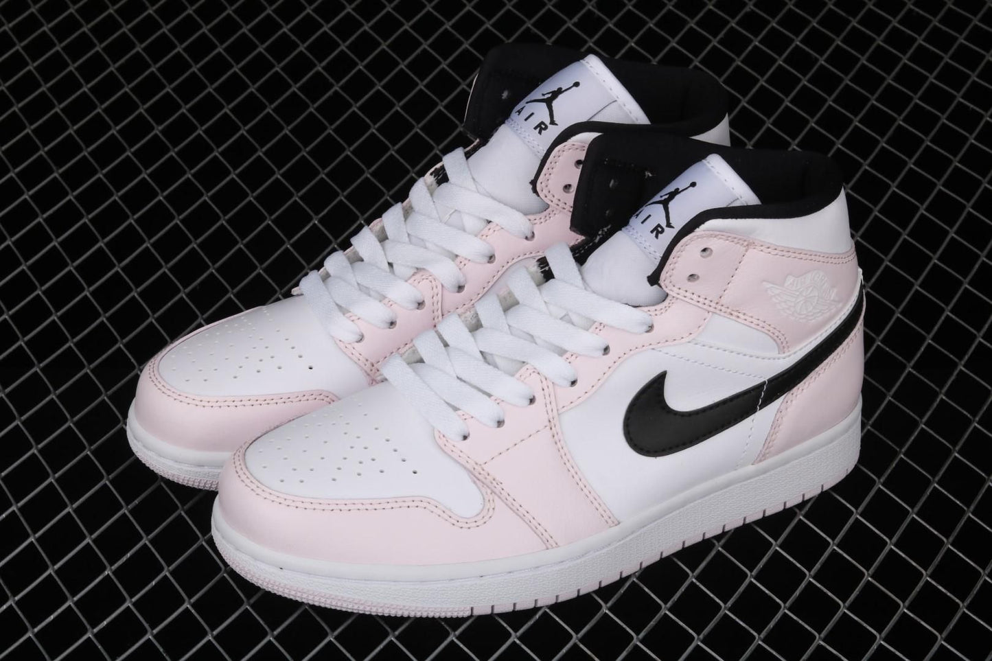 Unisex Air Jordan 1 AJ1 Mid – Barely Rose