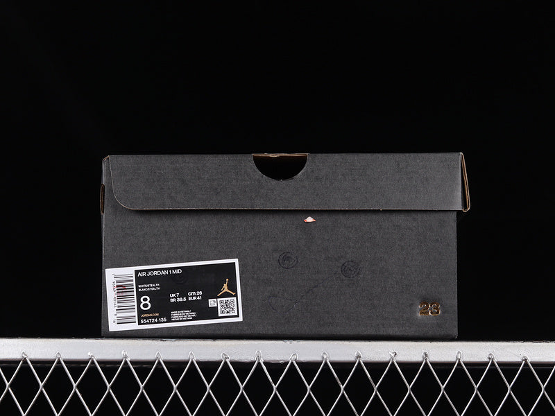 Air Jordan 1 AJ1 mid - NATURAL GREY