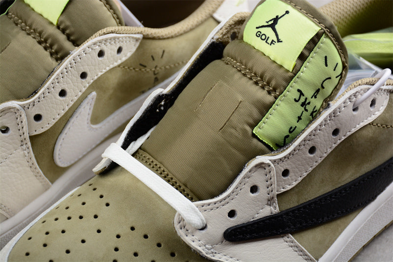 Travis Scott x Air Jordan 1 AJ1 - GOLf