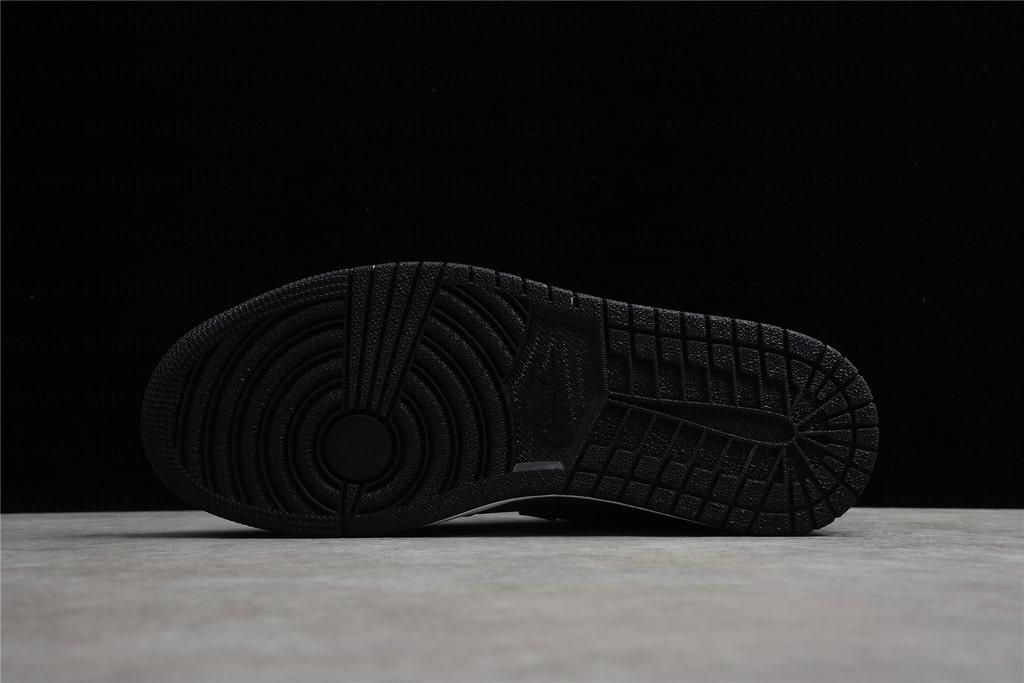Air Jordan 1 AJ1 Retro Low – Silver Toe