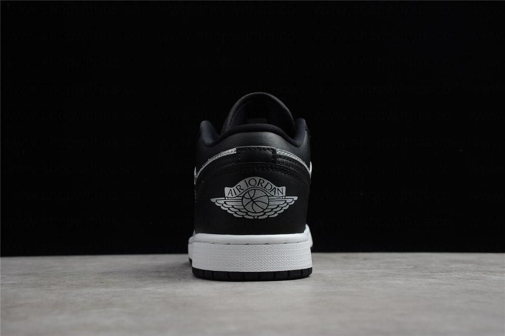 Air Jordan 1 AJ1 Retro Low – Silver Toe