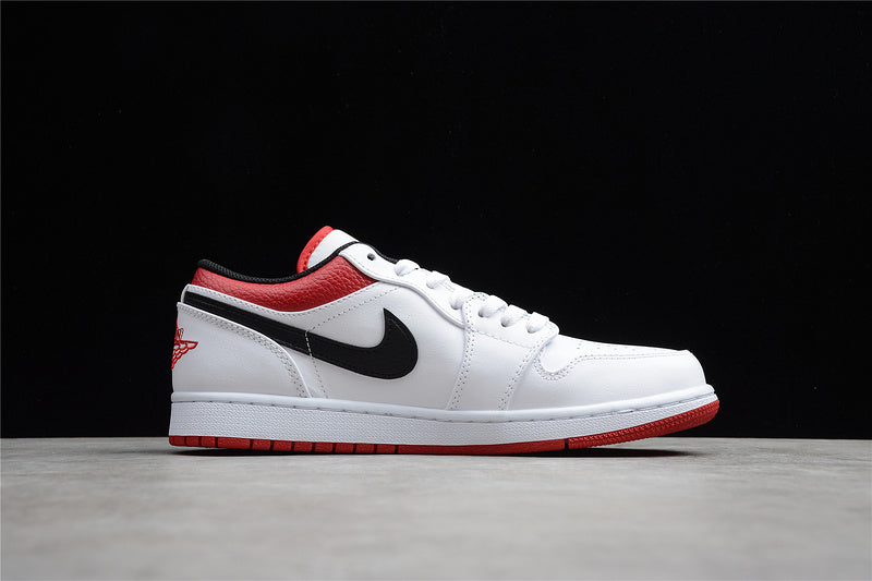 Air Jordan 1 AJ1 Low – White/University Red