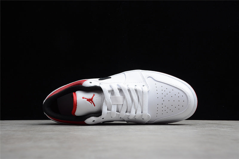 Air Jordan 1 AJ1 Low – White/University Red