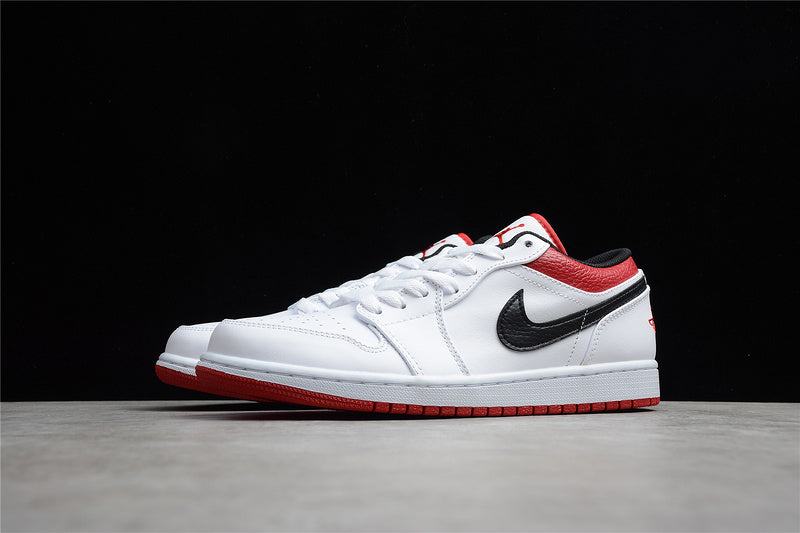Air Jordan 1 AJ1 Low – White/University Red
