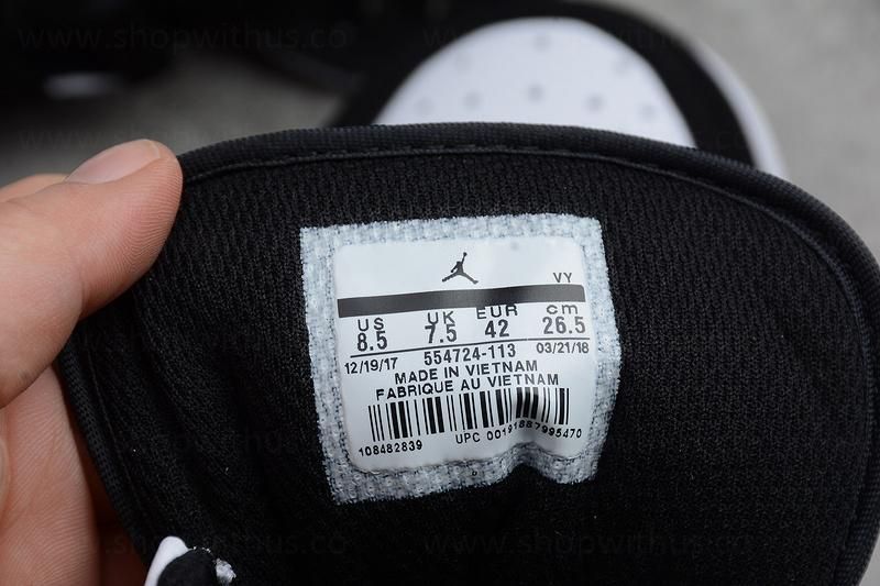 Air Jordan 1 AJ1 Mid - Tuxedo