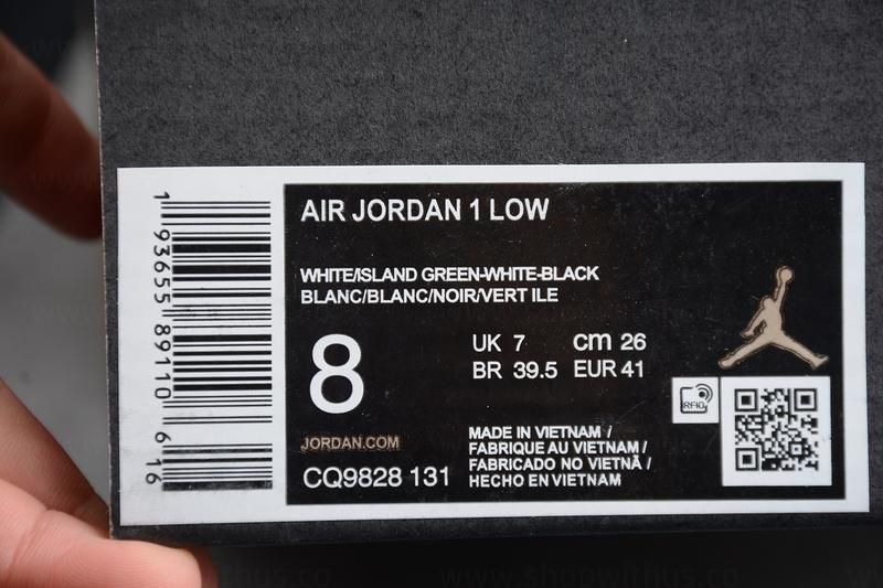 Air Jordan 1 AJ1 Low – Island Green