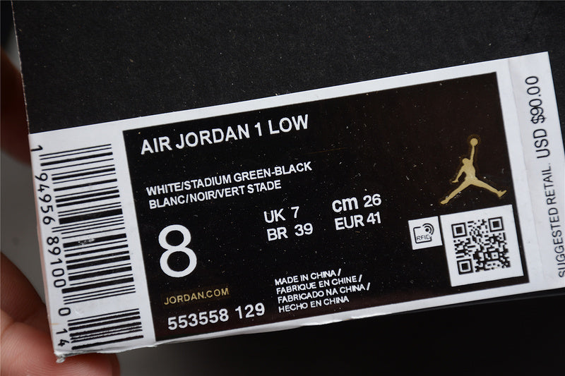 Air Jordan 1 AJ1 Low – Lucky Green