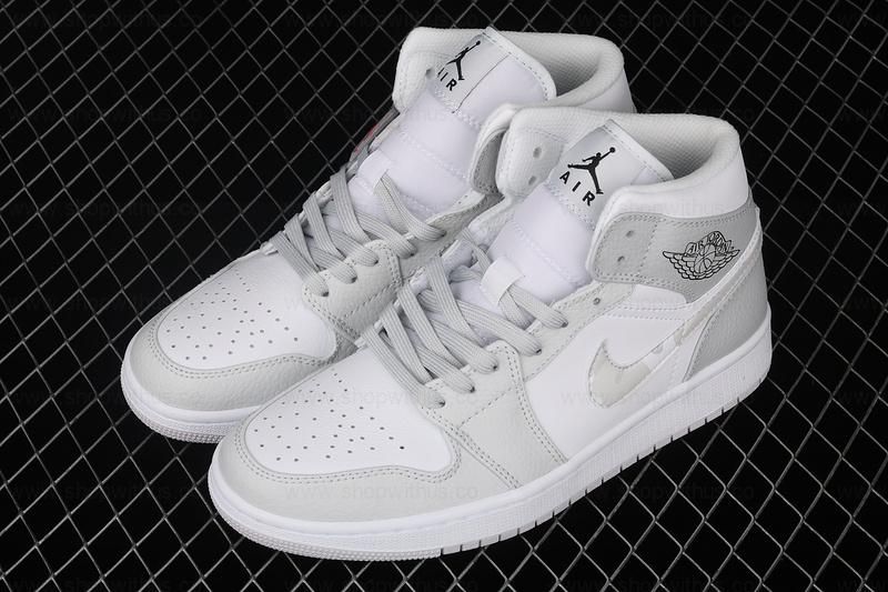 Air Jordan 1 AJ1 Mid – Grey Camo
