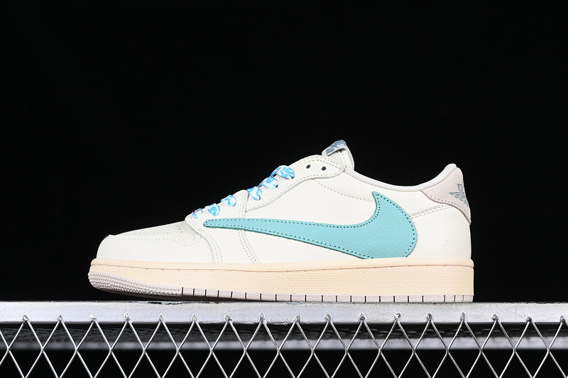 Air Jordan 1 AJ1 Low x Travis Scott – Tiffany Cream