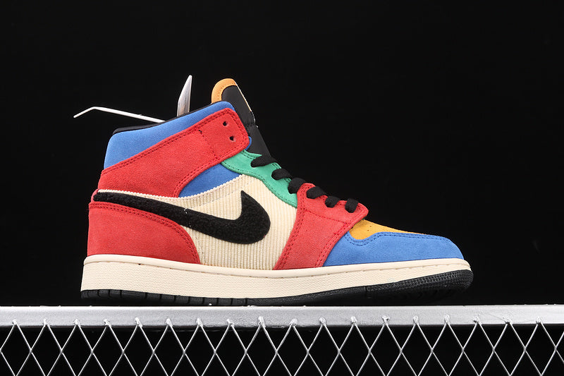 Air Jordan 1 AJ1 Mid - Fearless Blue the Great