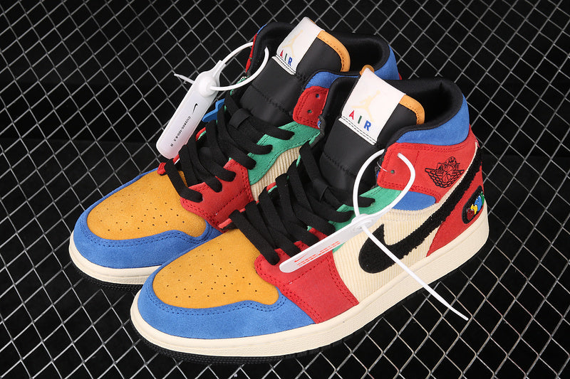 Air Jordan 1 AJ1 Mid - Fearless Blue the Great