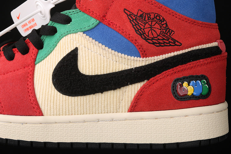 Air Jordan 1 AJ1 Mid - Fearless Blue the Great