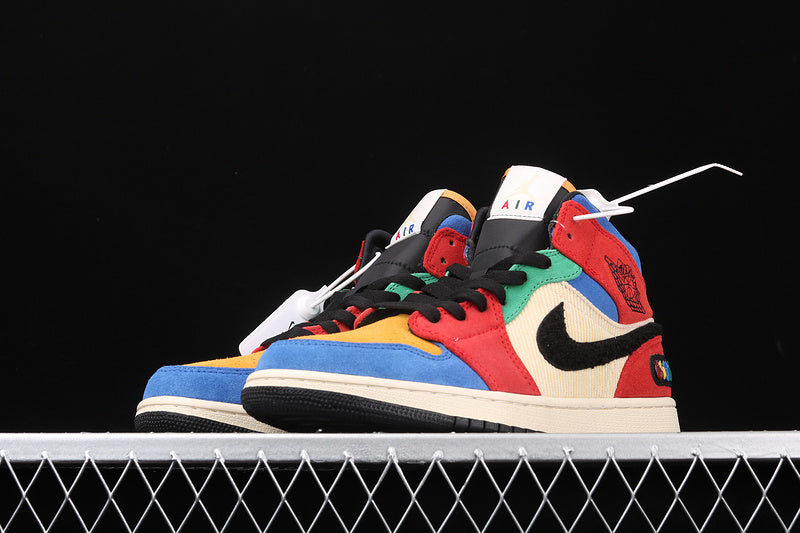 Air Jordan 1 AJ1 Mid - Fearless Blue the Great