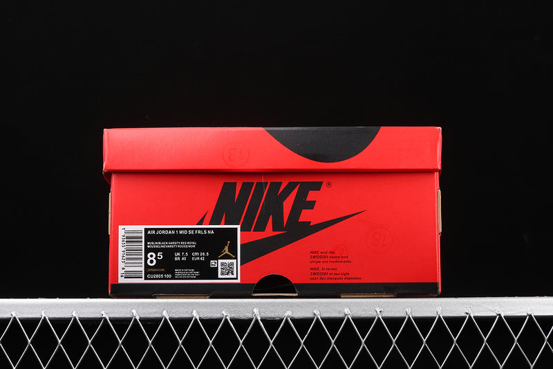 Air Jordan 1 AJ1 Mid - Fearless Blue the Great