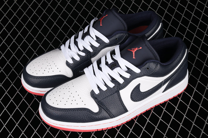 Air Jordan 1 AJ1 Low Obsidian – Ember Glow