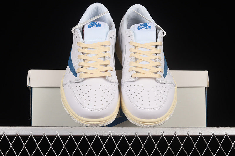 Travis Scott x Fragment x NikeUnisex Air Jordan 1 AJ1 - BLUE