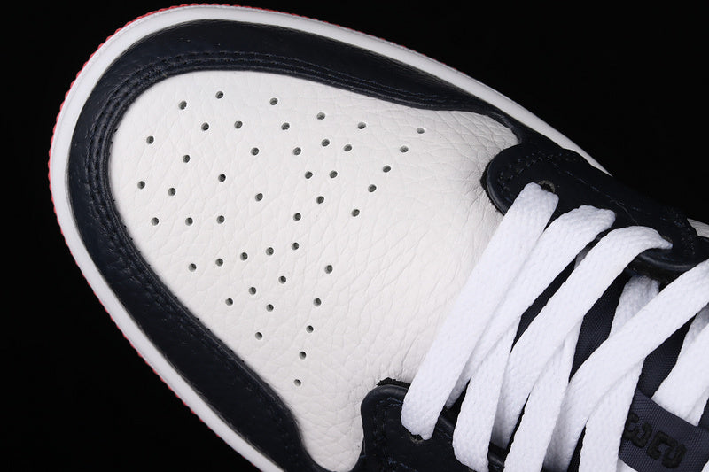 Air Jordan 1 AJ1 Low Obsidian – Ember Glow