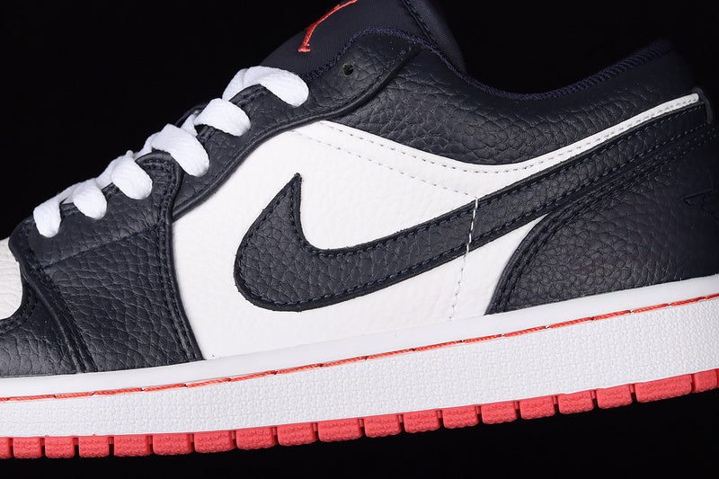 Air Jordan 1 AJ1 Low Obsidian – Ember Glow