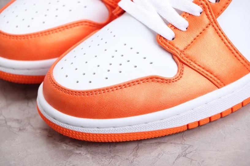 Air Jordan 1 AJ1 Mid – Metallic Orange