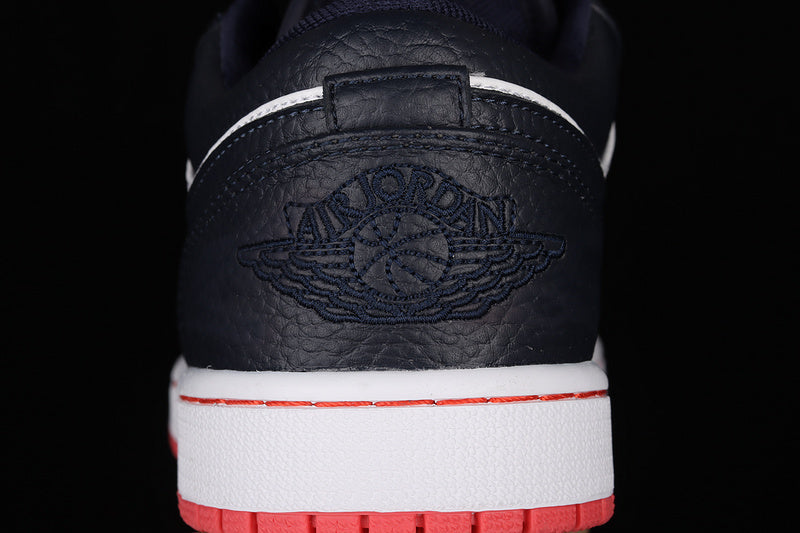 Air Jordan 1 AJ1 Low Obsidian – Ember Glow